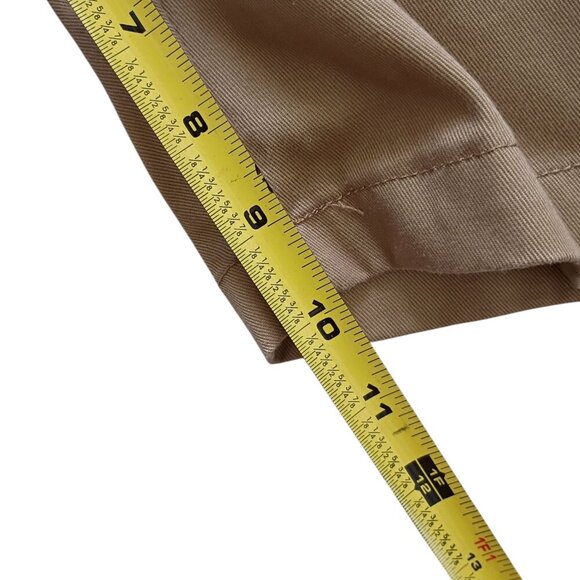 VELERO Men’s Shorts 60 Big & Tall Khaki Flat Front Casual Comfort - Picture 5 of 6